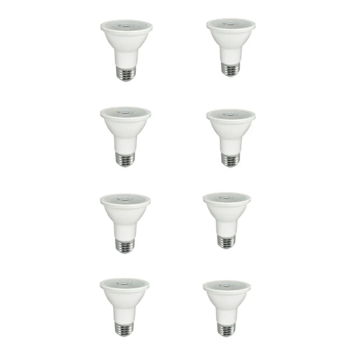 Kit 8 Lâmpada Led Par20 Sof 7w 4000k Cor Branco E27 Nordecor