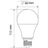 Lâmpada De Led A60 10W 3000K E27 Bivolt Galaxy Novo Lâmpada De Led A60 10W 3000K E27 Bivolt Galaxy Novo
