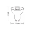 Lâmpada De Led Dicróica Mr16 4.9W 6500K Branca Taschibra Lâmpada De Led Dicróica Mr16 4.9W 6500K Branca Taschibra