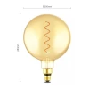 Lâmpada De Led G200 Filamento 5W 2000K Retrô Vintage Bivolt