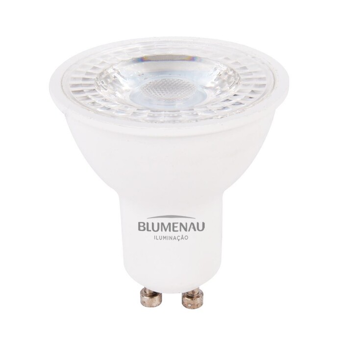 Lâmpada De Led Mr16 7W 6500K 460lm Branca GU10 Blumenau