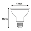 Lâmpada De Led Soft Oar20 8W 3000K Irc90 1010 Nordecor Novo Lâmpada De Led Soft Oar20 8W 3000K Irc90 1010 Nordecor Novo