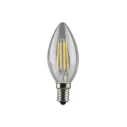 Lâmpada De Led E14 Vela Clear 4W 4000k Deluxe Avant