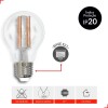 Lâmpada Filamento Led Pera 9W 2700K E27 Vintage Deluxe