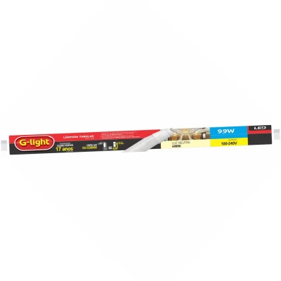 Lâmpada LED Tubular T8 G13 9.9W 4000K G-Light Autovolt