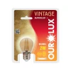 Lâmpada Led Bolinha E272W 2400K Vintage Bivolt Ourolux