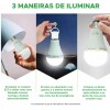 Lâmpada Led Emergência 9W 6500K Portátil 007-1009 Green