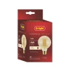Lâmpada Led Filamento 4W 2500K G95 E27 Bulbo Âmbar G-Light