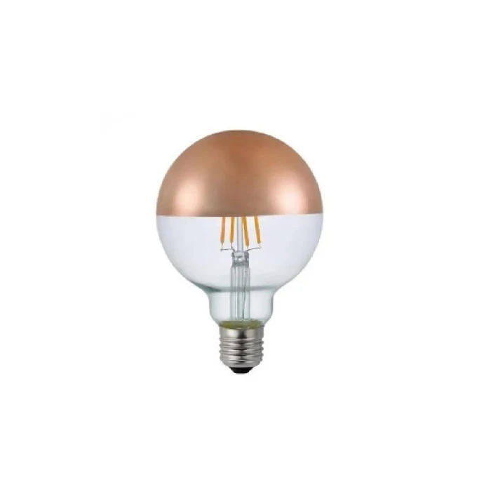 Lâmpada Led Filamento G125 Defletora 4w 2400k Nordecor