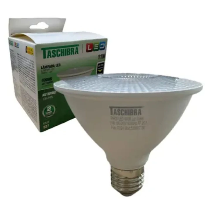Lâmpada Led Par 30 E27 11W 4000K Branco Neutro Taschibra