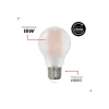 Lampada Led Pera Filamento Matte 15w 2700k Branco Quente