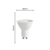 Lâmpada Led Sof Mr16 4.8W 3000K Irc95 Branca Nordecor