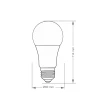 Lampada Led Taschibra Tkl Rgb 9W 100-240V E27 Novo