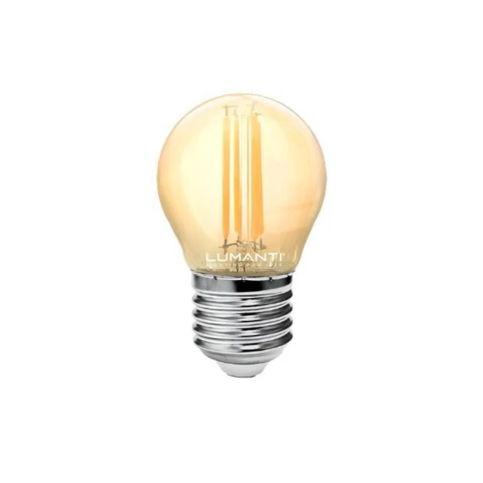 Lâmpada Led Vintage Globo G45 E27 4W 2400K 220V Lumanti Branca Quente