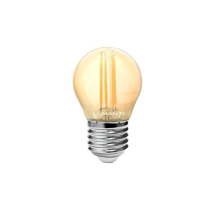 Lâmpada Led Vintage Globo G45 E27 4W 2400K 220V Lumanti Branca Quente