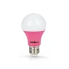 Lâmpada Super Led 7W Luz Rosa Colors Bivolt E27 Ourolux