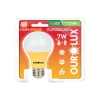 Lâmpada Super Led Ouro 7W Luz Amarela Colors Bivolt Ourolux