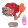 Lança Bolhas De Sabão Dinossauro Eletrônico Laranja Chengji Lança Bolhas De Sabão Dinossauro Eletrônico Laranja Chengji
