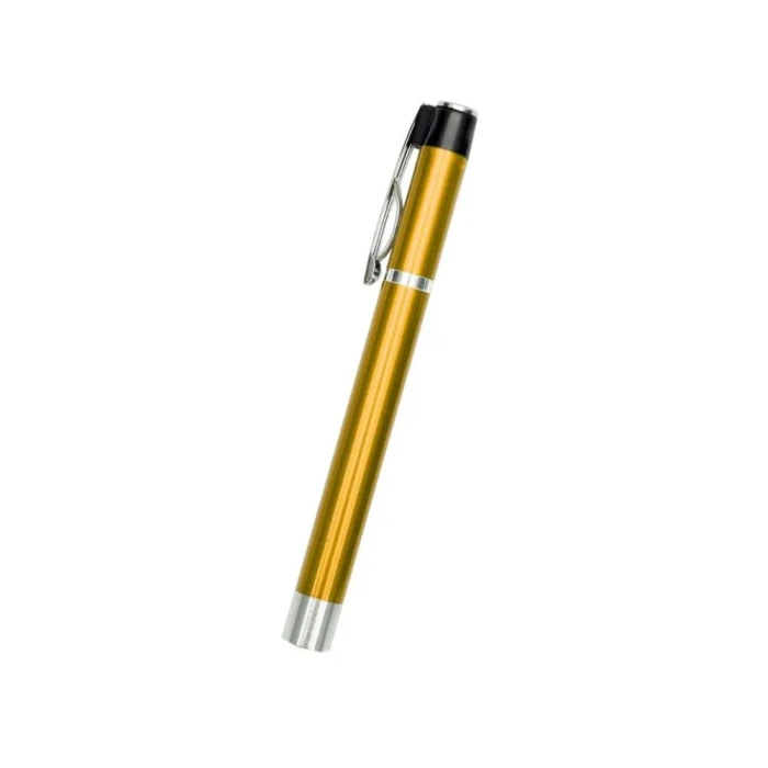 Lanterna Cínica Médica Exame Fisico Mini Spirit Dourada Lanterna Cínica Médica Exame Fisico Mini Spirit Dourada