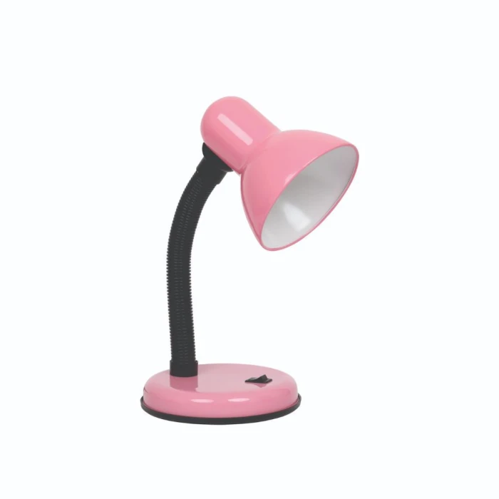 Luminária Articulável Pixel Rosa G-Light E27 Mesa Novo
