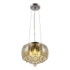 Luminária Cristal Flex Magnum 35 5xG9 50w Vidro Âmbar