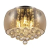 Luminária Cristal Flex Magnum 50 Vidro Ambâr 50w 8 X G9