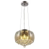 Luminária Cristal Flex Magnum 50 Vidro Ambâr 50w 8 X G9