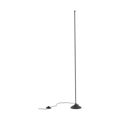 Luminária De Chão LED Alor 24W 3000K Preta LC-9501 Moderna