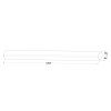 Luminária De Led Huli 36W 4000K 1.2 Metros Branca Nordecor