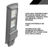 Luminária De Led Solar Para Postes 15W 6500K Cinza Glight Luminária De Led Solar Para Postes 15W 6500K Cinza Glight