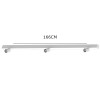 Luminária De Led Spire Linear 60W Sobrepor + 3 Spots Branco