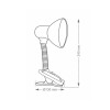 Luminária De Mesa Bivolt Taschibra E27 40W Novo