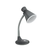 Luminaria De Mesa Escritorio Tlm 03 E27 Cinza Taschibra Luminaria De Mesa Escritorio Tlm 03 E27 Cinza Taschibra