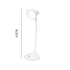 Luminária De Mesa Led Splay 4W Touch Branca Recarregável Luminária De Mesa Led Splay 4W Touch Branca Recarregável