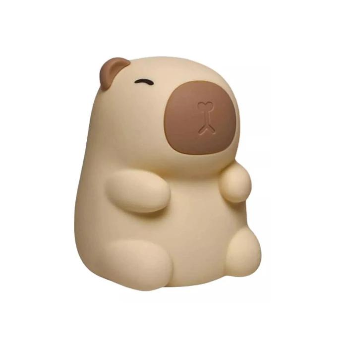 Luminária De Mesa Soft Led Capybara 0.5W 3000K/Colorido USB Luminária De Mesa Soft Led Capybara 0.5W 3000K/Colorido USB
