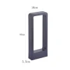 Luminária Jardim Ronu 10W 3000K 40Cm Preto Bivolt Nordecor