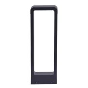 Luminária Jardim Ronu 10W 3000K 60Cm Preto Bivolt Nordecor