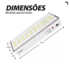 Luminária Led De Emergência 1W 6000K 30 Leds Ip20 Avant
