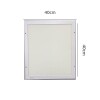 Luminária Painel De Led Quadrado P/ Embutir Branco 26W 6500K