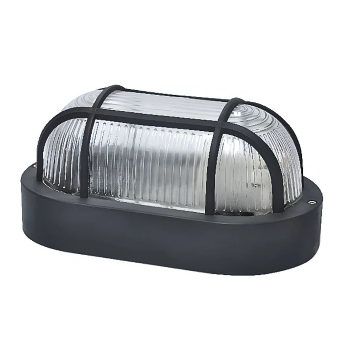 Luminária Tartaruga Led 1xE27 Preto Ip54 G-Light