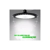 Luminária Ufo High 200w Industria Branco Frio 6500k