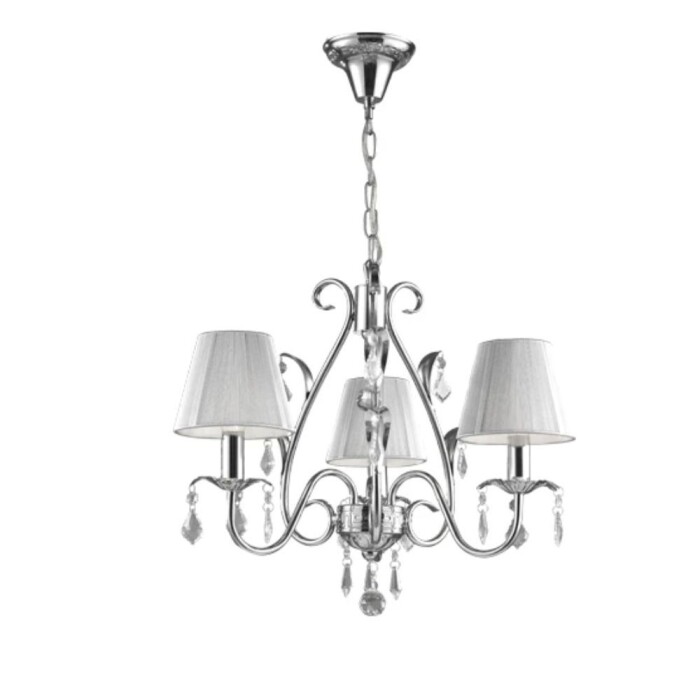 Lustre Aurora Vintage 3X E14 De Vidro 500mm G-light