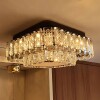 Lustre Cristal K9 Led 30W 3 Tons De Luz Sobrepor Nitrolux