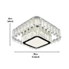 Lustre Cristal K9 Led 30W 3 Tons De Luz Sobrepor Nitrolux
