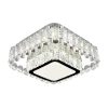 Lustre Cristal K9 Led 30W 3 Tons De Luz Sobrepor Nitrolux