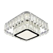 Lustre Cristal K9 Led 30W 3 Tons De Luz Sobrepor Nitrolux