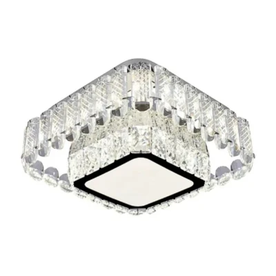 Lustre Cristal K9 Led 30W 3 Tons De Luz Sobrepor Nitrolux