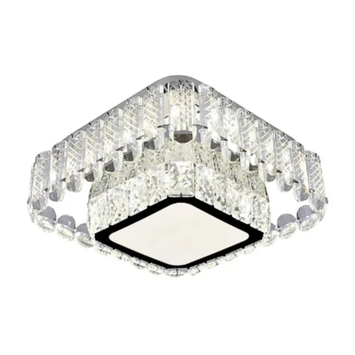 Lustre Cristal K9 Led 30W 3 Tons De Luz Sobrepor Nitrolux