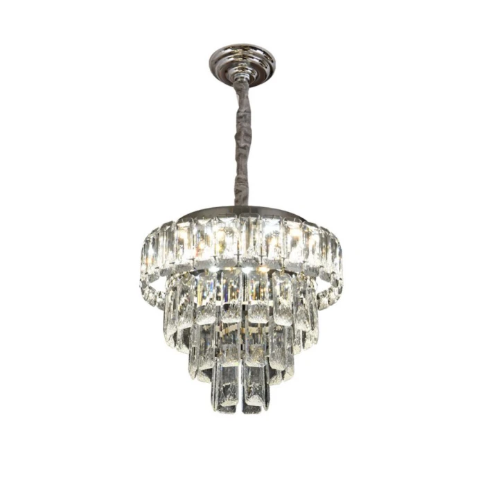 Lustre Moderno Led 25W 3000K 1750Lm Cromado Nitrolux