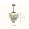 Lustre Moderno Led 25W 3000K 1750Lm Cromado Nitrolux